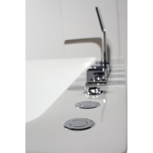 Акриловая ванна Orans OLS-BT65105 R 180x120 см, с гидромассажем, с каркасом, с экранами, со сливом-переливом, со смесителем, с подголовником, для двои