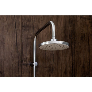 Душевая стойка Orange Push M01-911cr смеситель с кнопочным управлением