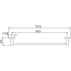 Полотенцедержатель Haiba HB87 01