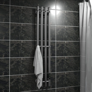 Купить Полотенцесушитель электрический Маргроид Inaro Inaro-12018-1049-7024R 120х18, графитовый серый в Москве с доставкой Полотенцесушитель электрический Маргроид Inaro Inaro-12018-1049-7024R 120х18, графитовый серый