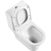 Унитаз-моноблок BelBagno Lounge BB8618CPR-MN/SC безободковый, с микролифтом