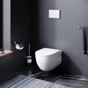 Купить Унитаз подвесной AM.PM Like C801701SC FlashClean с микролифтом в Москве с доставкой Унитаз подвесной AM.PM Like C801701SC FlashClean с микролифтом