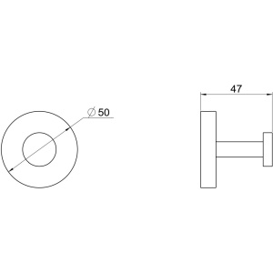 Купить Крючок для ванной Aquatek Бетта AQ4601BGM оружейная сталь в Москве с доставкой Крючок для ванной Aquatek Бетта AQ4601BGM оружейная сталь