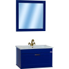 Мебель для ванной Sanflor Ванесса 75, подвесная, индиго