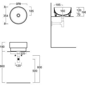 Купить Раковина Simas Po.Mo PO 01 в Москве с доставкой Раковина Simas Po.Mo PO 01