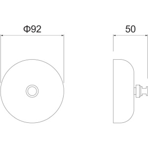 Веревка для белья Aquatek AQ4994MB черный