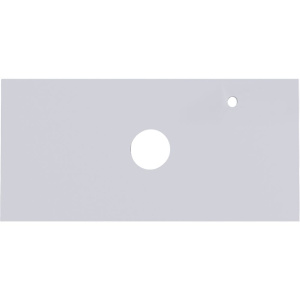 Мебель для ванной Grossman Флай 100 со столешницей, дуб сонома, белая