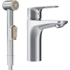 Смеситель для раковины AM.PM Gem F90A03000 с гигиеническим душем