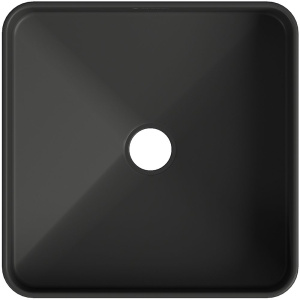 Раковина Aqueduto Espiral ESP0340 37 см, черная матовая