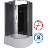 Душевая кабина Niagara Eco E110/80/40L/TN/BK 110х80 см, без крыши