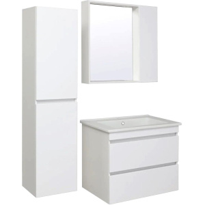 Зеркало Runo Манхэттен 75, белое