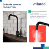 Смеситель для кухни Milardo Poli POLBLL0M05 черный