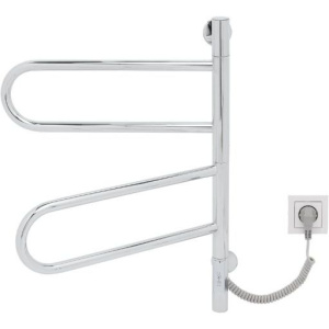 Купить Полотенцесушитель электрический Vincea VTD-1R1CE 44x60 хром в Москве с доставкой Полотенцесушитель электрический Vincea VTD-1R1CE 44x60 хром