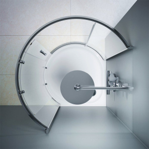 Купить Душевой уголок AM.PM Like W83G-333-095CT 95х95, прозрачное стекло в Москве с доставкой Душевой уголок AM.PM Like W83G-333-095CT 95х95, прозрачное стекло