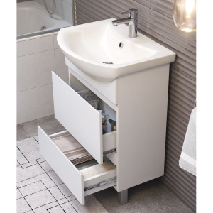 Тумба с раковиной Vigo Wing 60 напольная, 2 ящика