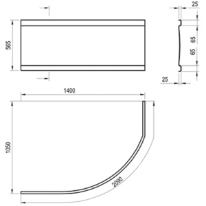 Акриловая ванна Ravak Rosa I 140х105 CV01000000 R белая