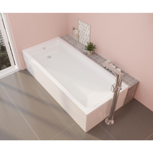 Купить Напольный смеситель для ванны с душем VitrA Root Round A42741EXP С ВНУТРЕННЕЙ ЧАСТЬЮ, хром в Москве с доставкой Напольный смеситель для ванны с душем VitrA Root Round A42741EXP С ВНУТРЕННЕЙ ЧАСТЬЮ, хром