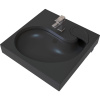 Раковина STWORKI Дублин RSDb600 60 см черная матовая, на стиральную машину