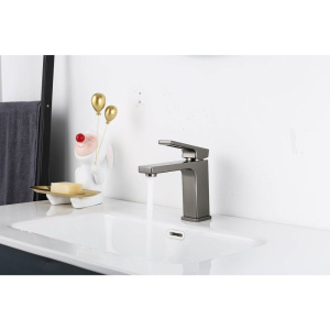 Смеситель для раковины Gappo G17-9 G1017-9 оружейная сталь