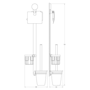 Стойка Artwelle Harmonie HAR 054