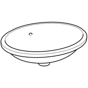 Раковина встраиваемая Geberit VariForm 60 500.752.01.2 белая