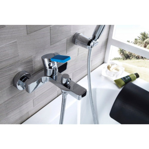 Смеситель для ванны с душем Lemark Aura LM0614C