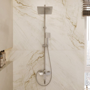 Душевая стойка BOND Cube B01-9400 хром