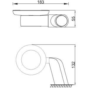 Купить Мыльница Rush Flores FL08411 в Москве с доставкой Мыльница Rush Flores FL08411