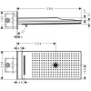 Верхний душ Hansgrohe Rainmaker Select 580 3jet 24001400