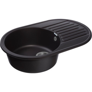 Купить Мойка кухонная GranFest Quarz Z18 черный в Москве с доставкой Мойка кухонная GranFest Quarz Z18 черный