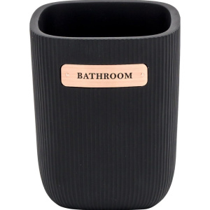 Набор Ridder Kelsey Стакан Ridder Kelsey 2242110 чёрный + Мыльница Ridder Kelsey 2242310 черная