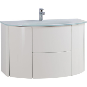 Тумба с раковиной Cezares Eden 91 bianco lucido, раковина 82399