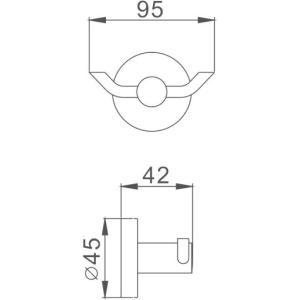 Купить Крючок Haiba HB87 05-2 в Москве с доставкой Крючок Haiba HB87 05-2
