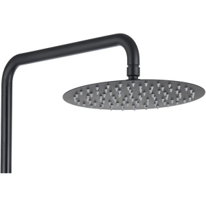 Душевая стойка Акватек AQ2040MB С ВНУТРЕННЕЙ ЧАСТЬЮ, 250 мм, черный