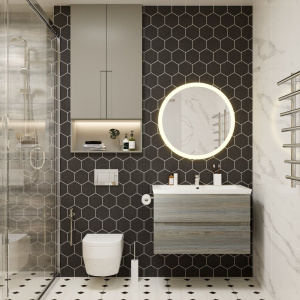 Купить Зеркало круглое Art&Max Bolzano 78 с теплой подсветкой в Москве с доставкой Зеркало круглое Art&Max Bolzano 78 с теплой подсветкой