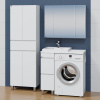 Мебель для ванной СанТа Марс 29, L 2 ящика, напольная, для стиральной машины