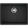 Комплект Мойка кухонная Omoikiri Kata 54-U-BL черная + Смеситель Nagano PVD-GM вороненая сталь