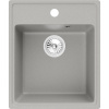 Мойка кухонная Domaci Солерно DF 425-04 платина