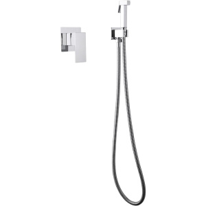 Купить Гигиенический душ Abber Daheim AF8225 со смесителем, С ВНУТРЕННЕЙ ЧАСТЬЮ, хром в Москве с доставкой Гигиенический душ Abber Daheim AF8225 со смесителем, С ВНУТРЕННЕЙ ЧАСТЬЮ, хром