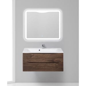 Купить Тумба с раковиной BelBagno Marino 100 rovere moro в Москве с доставкой Тумба с раковиной BelBagno Marino 100 rovere moro