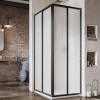 Душевой уголок Ravak Supernova SRV2-80 195 S Pearl, профиль черный