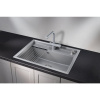 Мойка кухонная Granula Kitchen Space 7301, алюминиум