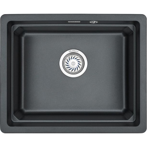 Купить Комплект Мойка кухонная Granula Kitchen Space 5501U, шварц + Смеситель 2088, шварц в Москве с доставкой Комплект Мойка кухонная Granula Kitchen Space 5501U, шварц + Смеситель 2088, шварц