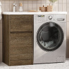 Тумба с раковиной AQUATON Лондри 40 L, дуб кантри