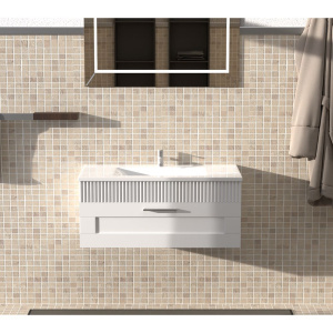 Тумба с раковиной Sanvit Турин 1 90, белая