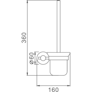 Купить Ершик Haiba HB83 10 в Москве с доставкой Ершик Haiba HB83 10