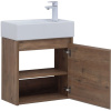 Тумба с раковиной Aquanet Nova Lite 50 дуб рустикальный