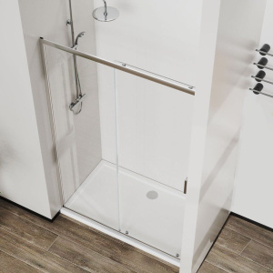 Душевая дверь в нишу Vincea City VDS-5CT110CL 110 см, стекло прозрачное, хром