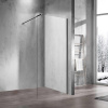 Душевая перегородка Vincea Walk-in VSW-1H700CLGM 70 см, профиль вороненая сталь, стекло прозрачное