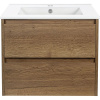 Тумба с раковиной Vincea Gio 60 дуб табак